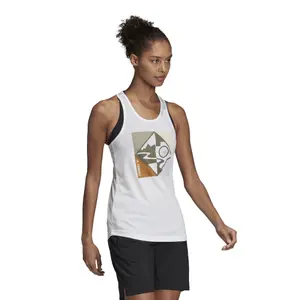 Camiseta de tirantes para mujer adidas Terrex Blue Blazes image-4