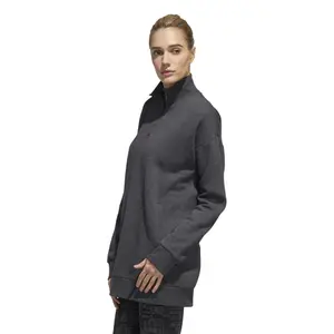 Women's half zip sweatshirt adidas Essentials Comfort Elongated image-6