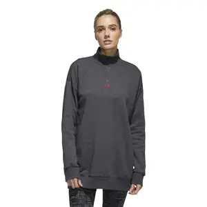 Women's half zip sweatshirt adidas Essentials Comfort Elongated image-1