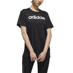 Camiseta de mujer adidas Essentials Linear Loose image-2