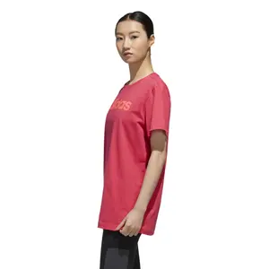 Camiseta de mujer adidas Essentials Linear Loose image-4