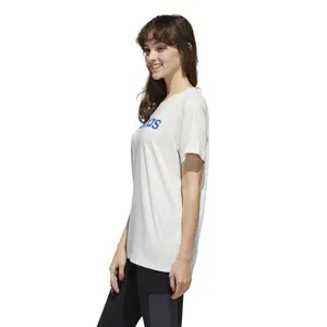Camiseta de mujer adidas Essentials Linear Loose image-5