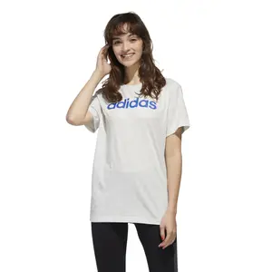 Camiseta de mujer adidas Essentials Linear Loose image-2