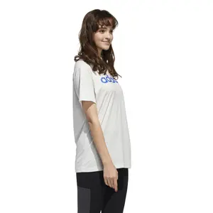 Camiseta de mujer adidas Essentials Linear Loose image-6