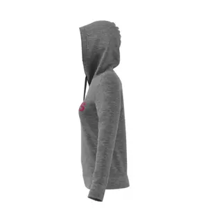 Sudadera con capucha para mujer adidas Essentials Linear Pullover image-6