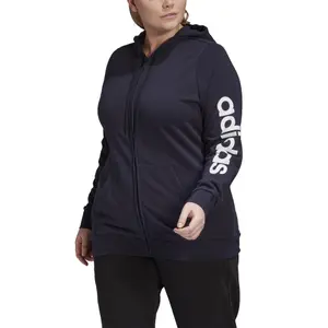 Camiseta mujer adidas Essentials Hooded Track(Plus Size) image-1
