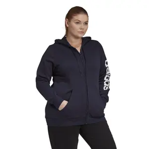Camiseta mujer adidas Essentials Hooded Track(Plus Size) image-3