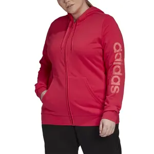 Camiseta mujer adidas Essentials Hooded Track(Plus Size) image-1