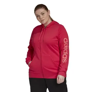 Camiseta mujer adidas Essentials Hooded Track(Plus Size) image-2