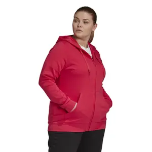 Camiseta mujer adidas Essentials Hooded Track(Plus Size) image-3