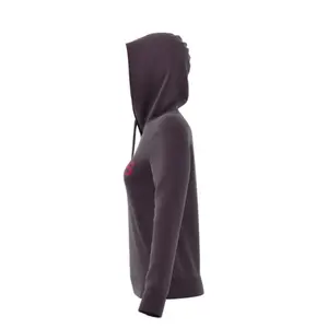 Sudadera con capucha para mujer adidas Essentials Linear Pullover image-6