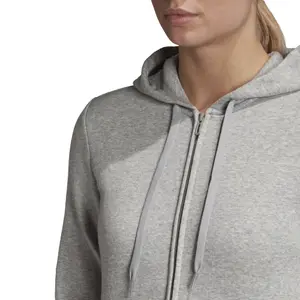 Sudadera con capucha para mujer adidas Essentials Linear Fleece image-4