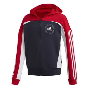 Sudadera con capucha para niños adidas Bold Full-Zip image-0