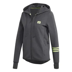 Damen-Kapuzenpulli adidas Designed to Move Motion Full-Zip image-0