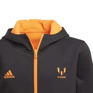 Kinder-Kapuzenpulli adidas Football-Inspired Messi Aeroeady Warming Full-Zip image-3