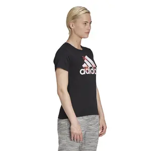 Camiseta de mujer adidas Floral Graphic image-3