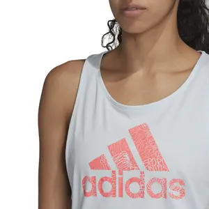 Camiseta de tirantes para mujer adidas E&U Graphic image-6