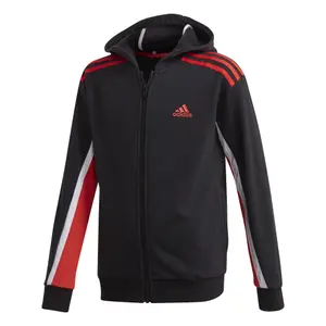 Sudadera con capucha para niños adidas Bold Full-Zip image-0