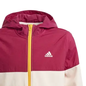 Chaqueta infantil adidas s Hooded Track image-4