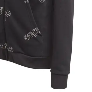 Chaqueta para niños adidas s Allover Print Hooded Track image-4