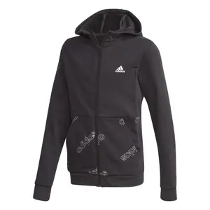 Chaqueta para niños adidas s Allover Print Hooded Track image-0