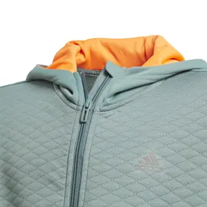 Sudadera con capucha para niños con cremallera adidas Aeroready image-6