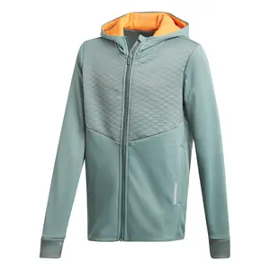 Sudadera con capucha para niños con cremallera adidas Aeroready image-0