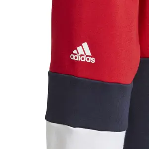 Sudadera con capucha infantil adidas Linear Colorblock Hooded Fleece image-4