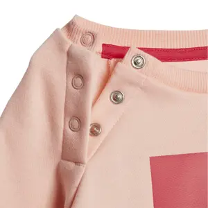 Trainingsanzug Kid adidas 3-Stripes Fleece Jogger Set image-5