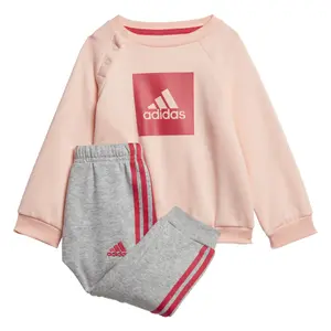 Trainingsanzug Kid adidas 3-Stripes Fleece Jogger Set image-0