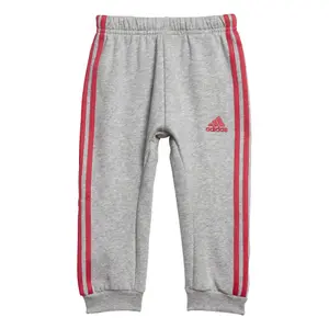Trainingsanzug Kid adidas 3-Stripes Fleece Jogger Set image-2