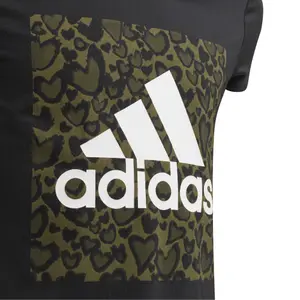 Camiseta de chica adidas Aeroready Leo Graphic image-3