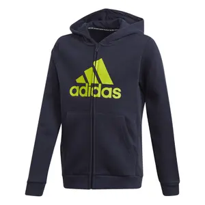 Sudadera con capucha para niños adidas Must Haves Fleece Full-Zip image-0