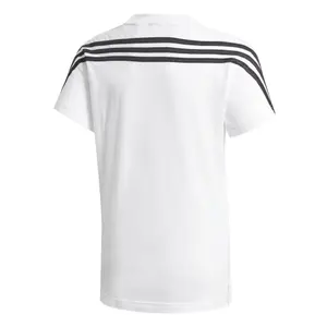 Camiseta infantil adidas 3-Stripes Cotton image-1