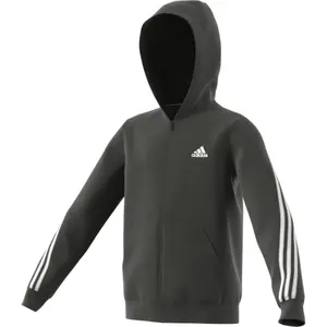 Sudadera con capucha para niños con cremallera adidas 3-Bandes Doubleknit image-2