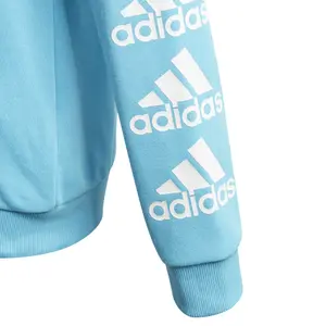 Sudadera con capucha para niños adidas Must Haves Logo Full-Zip image-4