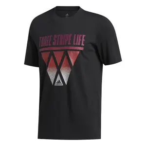 Camiseta adidas 3-Stripes Hoops image-0