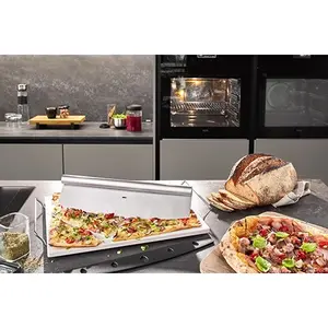 Pietra per pizza con supporto Gefu image-0