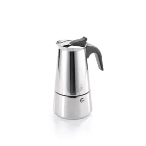 Italiensk kaffebryggare i rostfritt stål med 2 koppar Gefu Emilio image-0