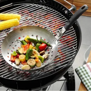 Wok pour légumes avec poignée amovible Gefu BBQ image-1