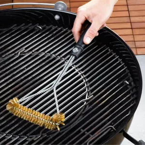 Trojúhelníkový kartáč Gefu BBQ image-1
