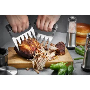 Set of 2 meat tongs Gefu BBQ image-1
