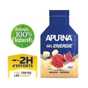Lot von 24 Gelen Apurna Energie banane grenade - 35g image-1