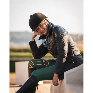 Halblange Daunenjacke, Damen GEM Tower image-5