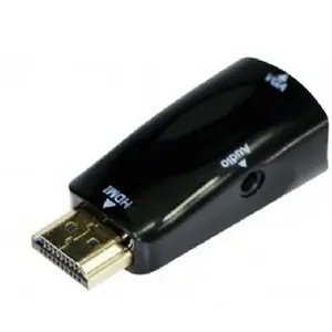 Adattatore HDMI maschio tipo a 1.2/vga femmina d-sub de-15 con cavo jack da 3,5 mm Gembird