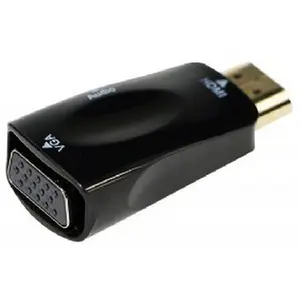 Adattatore HDMI maschio tipo a 1.2/vga femmina d-sub de-15 con cavo jack da 3,5 mm Gembird image-1