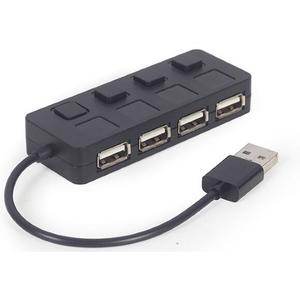 Adaptateur HDMI USB 4 ports avec interrupteurs Gembird Hub 2.0