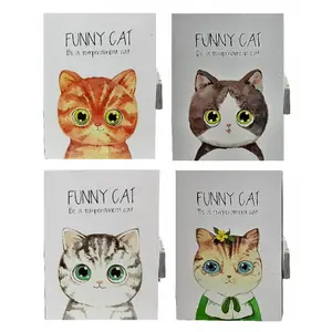 Journal cats boxes and padlocks 4 models Genérico image-1