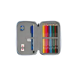 28-piece children's double pencil case set Genérico Benetton Classic (x28) image-3