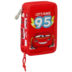 28-piece children's double pencil case set Genérico Cars (x28) image-1